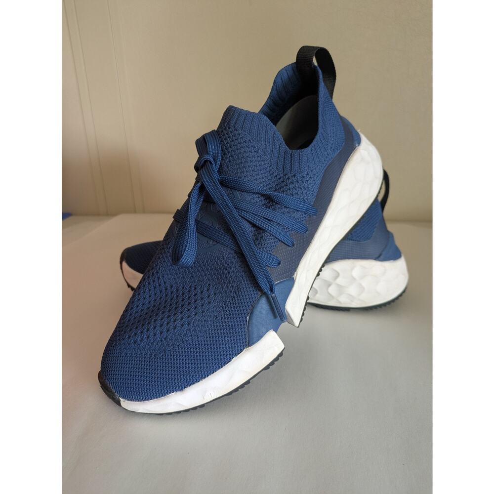 G/Fore MG4.1 Navy Blue Fore Play Knit Athletic Spikeless Golf Shoes Sneakers 10